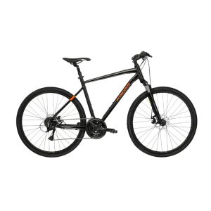 Kross Evado 3.0 M Black/Orange/Glossy 21"