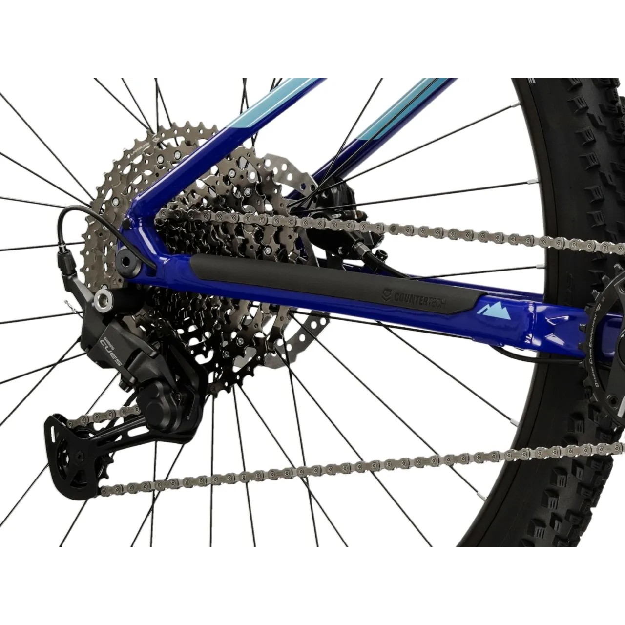 Kross Level 5 S 29er Wheel (17") Navy Blue/Light Blue/Glossy